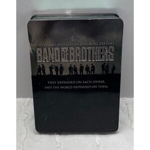 Band of Brothers 6-Disc DVD Set Collector's Tin Hanks Spielberg